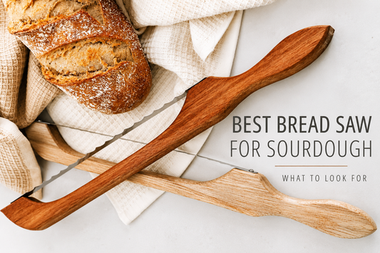 Little Bread Winner Australian made bread saw for slicing sourdough bread