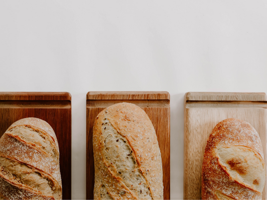 timber bread board