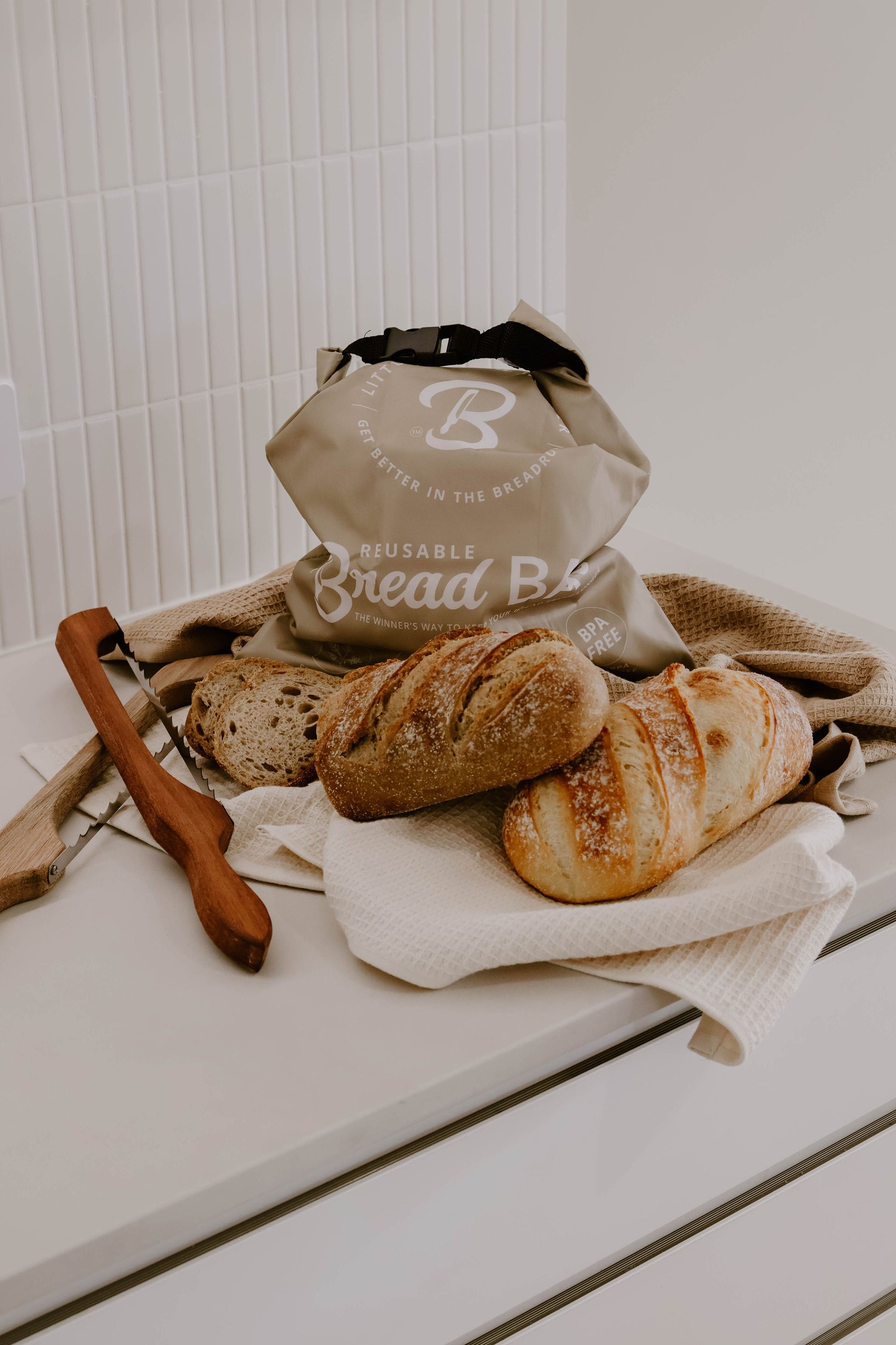 Little Bread Winner reusable bread bag