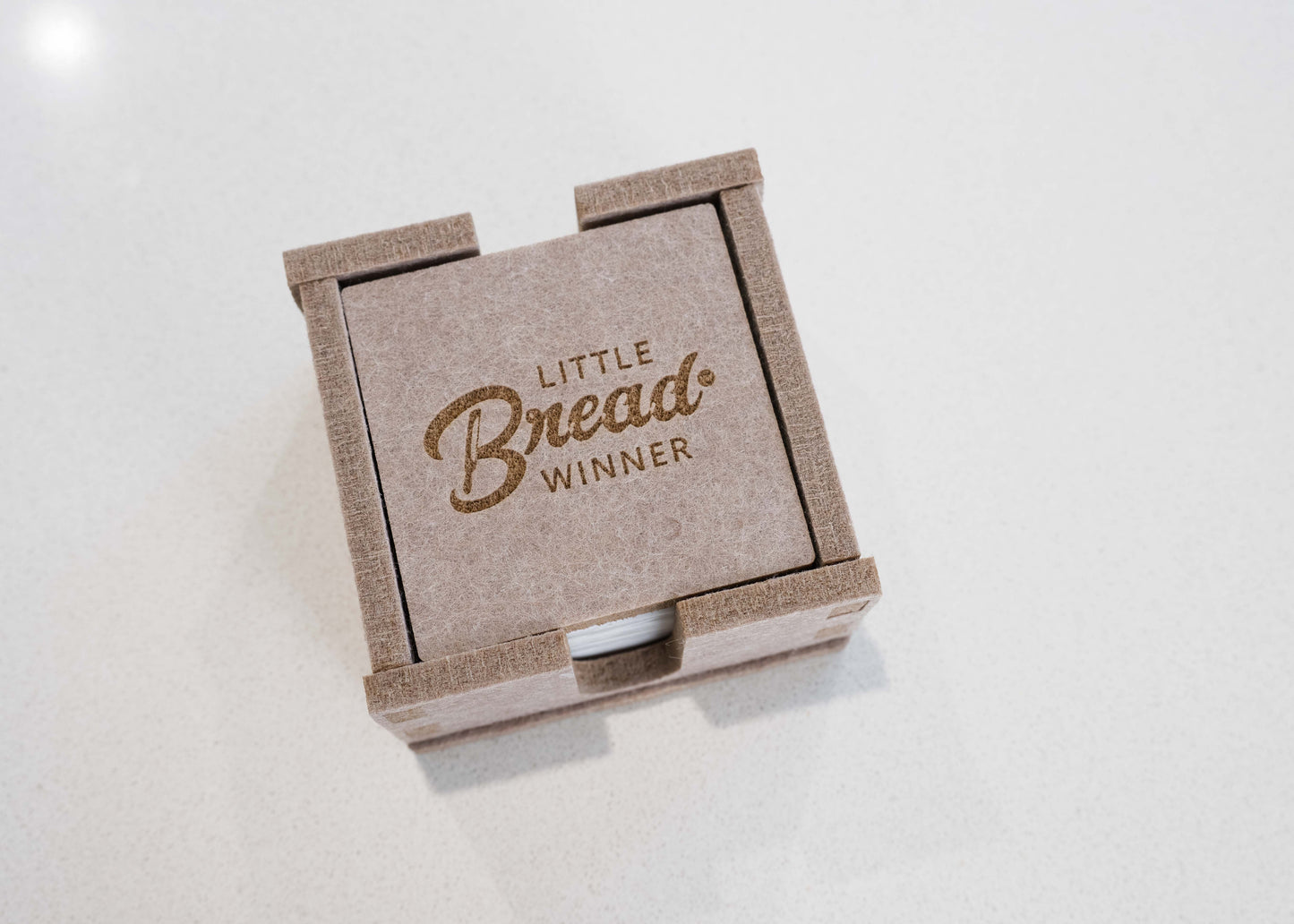 Solid Surface Coaster Set