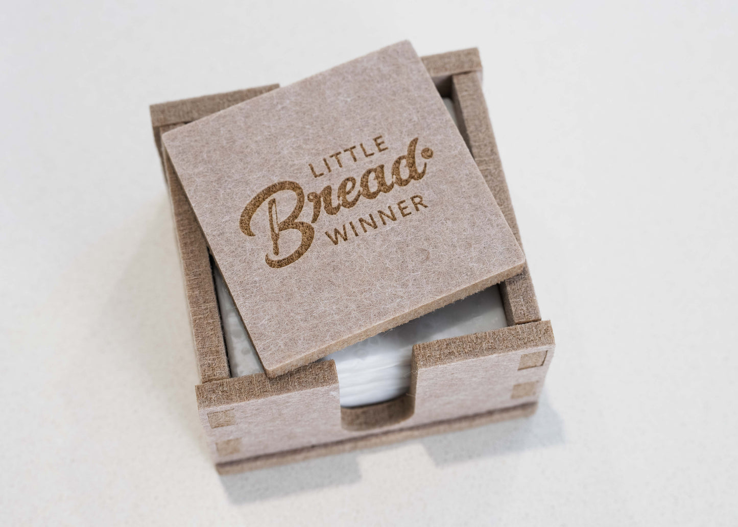 Solid Surface Coaster Set